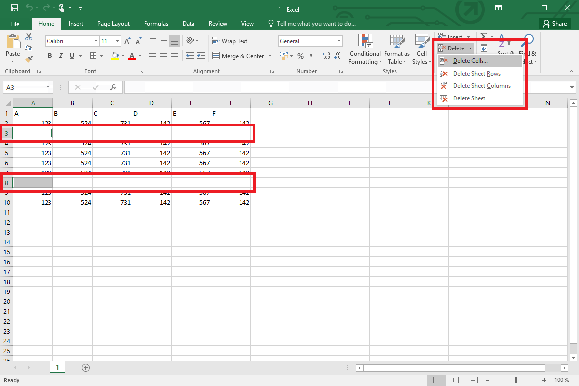 Excel Eliminar Celdas En Blanco No Utilizadas Portalmastips Riset