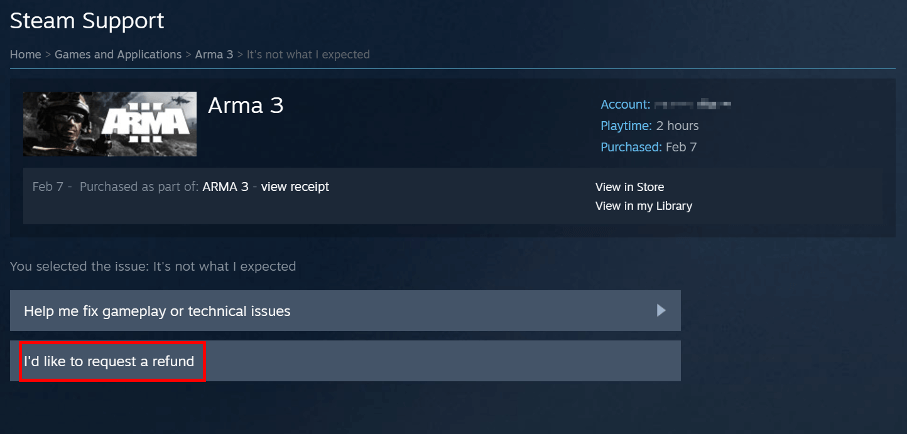 Cuánto tiempo puede pasar para reembolsar en Steam?