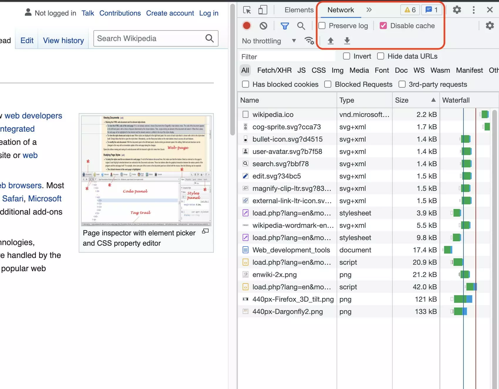 Desactivar el caché del navegador al utilizar Chrome DevTools