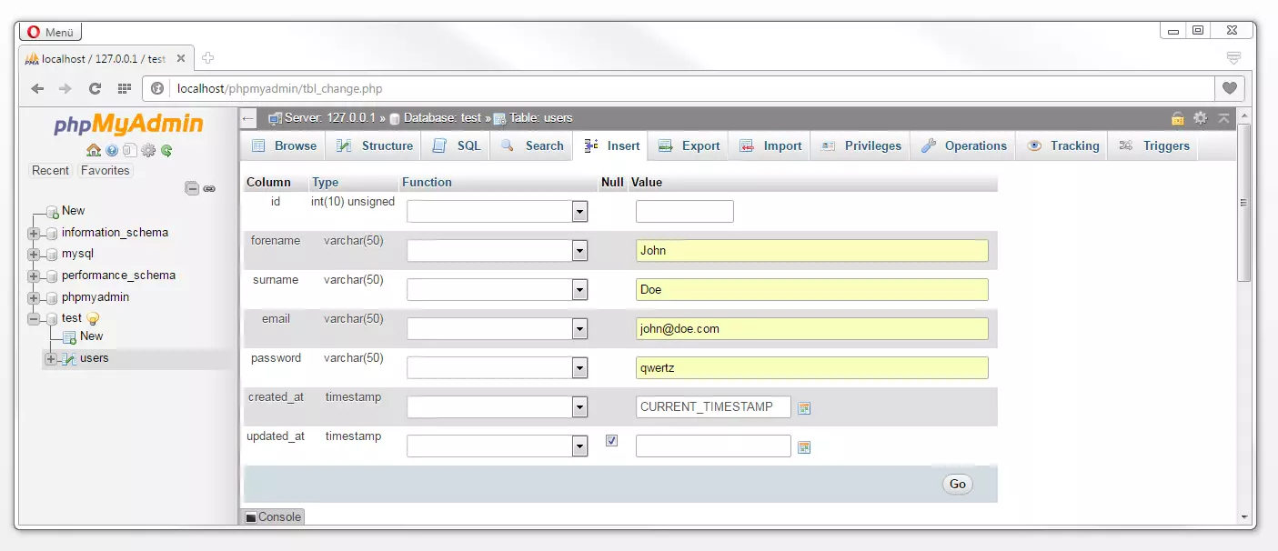 MySQL Column