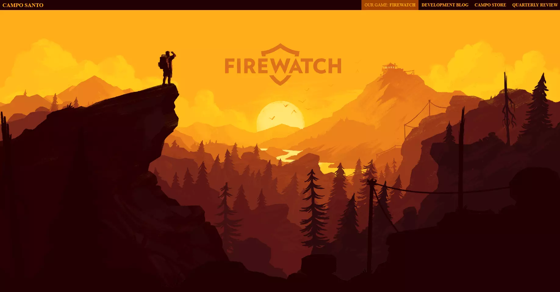 Encabezado de la página firewatchgame.com