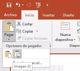 Insertar una imagen en PowerPoint