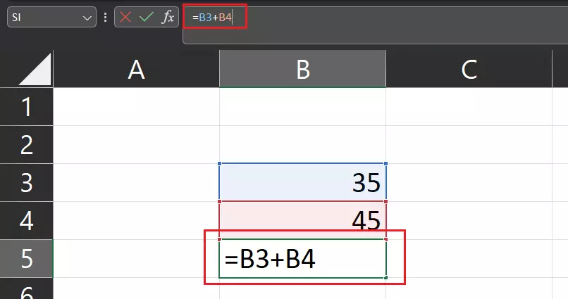 Editar fórmula Excel